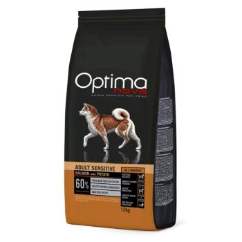 2x12kg Optimanova Adult Sensitive lazac & burgonya száraz kutyatáp kép
