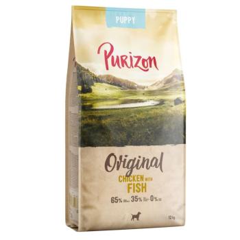 2x12kg Purizon Puppy csirke & hal száraz kutyatáp kép