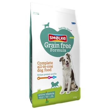 2x12kg Smølke Adult Grain Free száraz kutyatáp kép