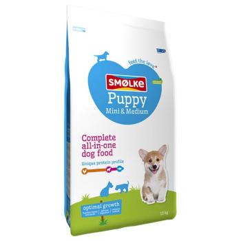 2x12kg Smølke Puppy Mini-Medium száraz kutyatáp kép