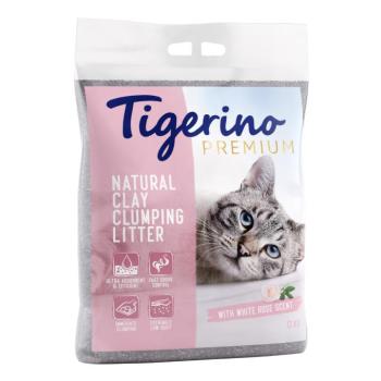 2x12kg Tigerino Premium macskaalom - fehér rózsa kép