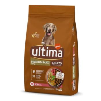 2x12kg Ultima Medium / Maxi Adult marha száraz kutyatáp