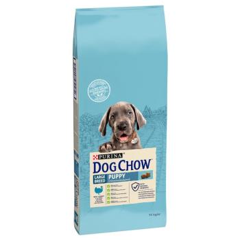 2x14kg Purina Dog Chow Puppy Large Breed pulyka száraz kutyatáp kép