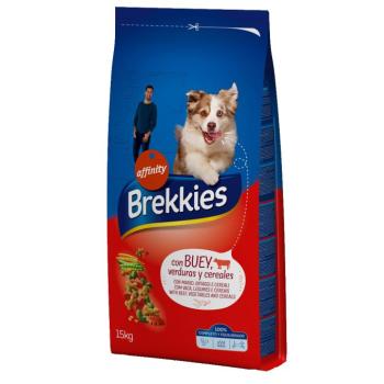 2x15kg Brekkies Mix marha száraz kutyatáp kép