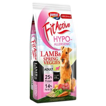 2x15kg FitActive Originals Adult Hypoallergenic bárány & tavaszi zöldség száraz kutyatáp kép
