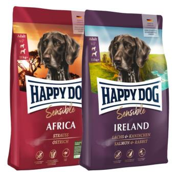 2x15kg Happy Dog Supreme mix: Africa, Ireland száraz kutyatáp kép