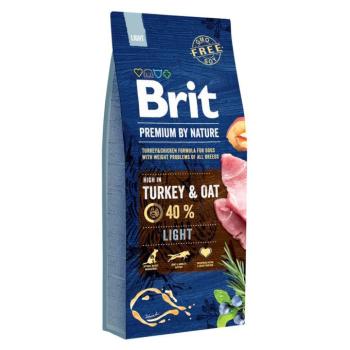 2x15kg Premium by Nature Light Brit száraz kutyatáp kép
