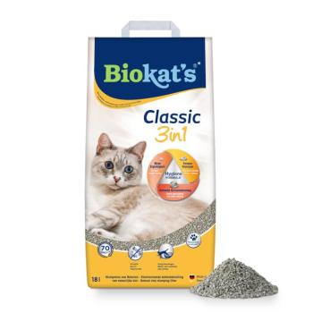 2x18liter Biokat's Classic 3in1 macskaalom kép