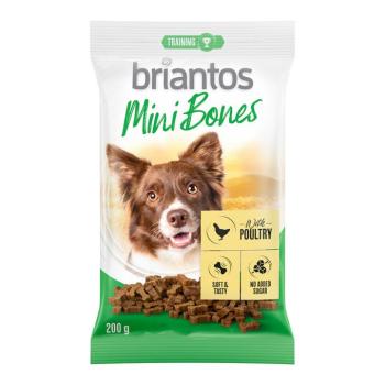 2x200g Briantos Mini Bones Szárnyas kutyasnack kép
