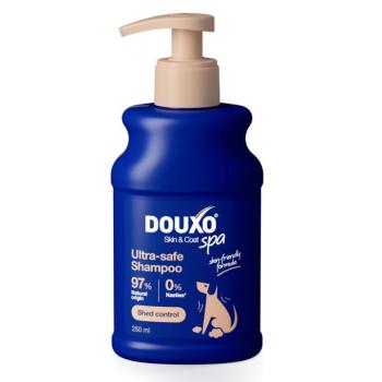 2x250ml DOUXO Spa Skin & Coat Ultra-Safe sampon kutyáknak szőrhullás ellen kép