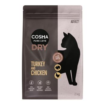 2x2kg Cosma Air-Dried pulyka & csirke száraz macskatáp kép