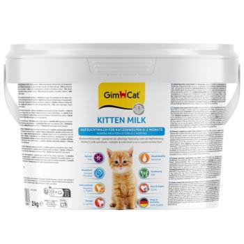 2x2kg GimCat tejpótló tápszer kölyökmacskáknak kép