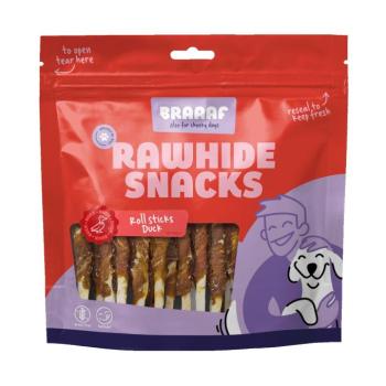 2x30db Braaaf Roll Sticks kacsával kutyasnack, 12,5cm kép
