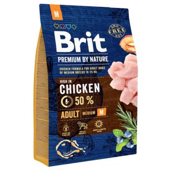 2x3kg Brit Premium Adult Medium Breed Chicken száraz kutyatáp kép