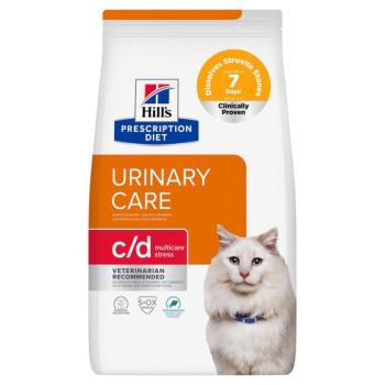 2x3kg Hill's Prescription Diet c/d Urinary Stress Urinary Care tengeri hal száraz macskatáp kép