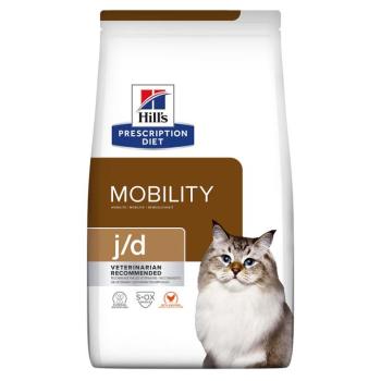 2x3kg Hill's Prescription Diet Feline száraz macskatáp- j/d Joint Care csirke (2 x 3 kg) kép