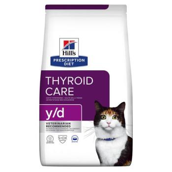 2x3kg Hill's Prescription Diet y/d Thyroid Care száraz macskatáp kép