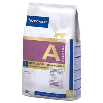 2x3kg Virbac Veterinary HPM Cat Allergy A2 száraz macskatáp kép