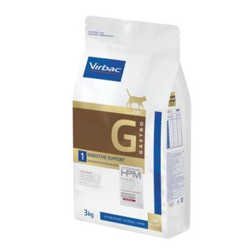 2x3kg Virbac Veterinary HPM Cat Digestive Support G1, száraz macskatáp kép