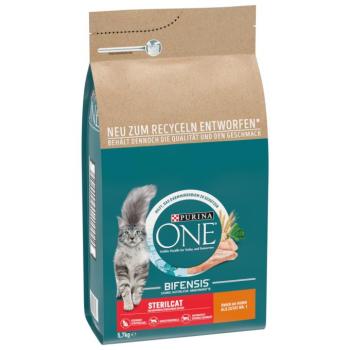 2x5,7kg PURINA ONE Sterilcat száraz macskatáp - Csirke kép