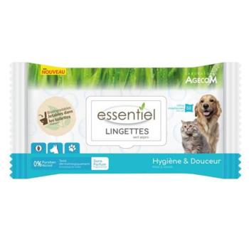 2x50 Essential illatmentes törlőkendő - macskáknak kép