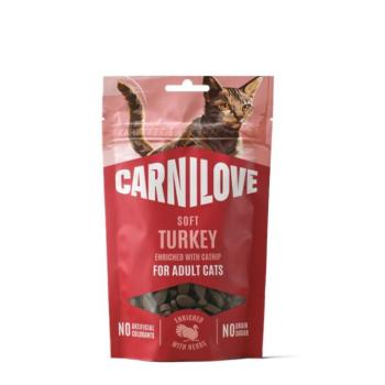 2x50g Carnilove Cat pulyka & macskamenta Soft Snack macskáknak kép