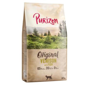 2x6,5kg Purizon Original szarvas & hal - gabonamentes száraz macskatáp kép