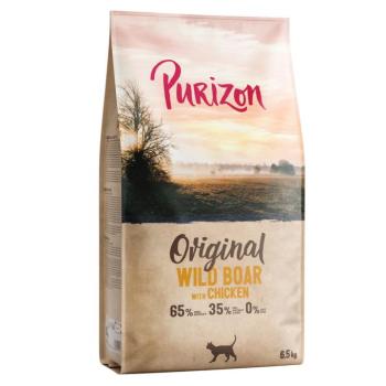 2x6,5kg Purizon Original vaddisznó & csirke- gabonamentes száraz macskatáp kép