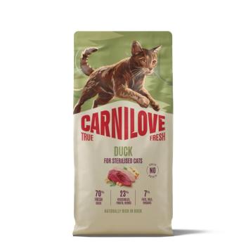 2x6 kg Carnilove True Fresh Sterilised Adult kacsa száraz macskatáp kép