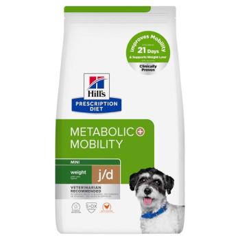 2x6 kg Hill's Prescription Diet Metabolic + Mobility Weight Management Mini száraz kutyatáp kép