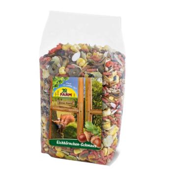 2x600g JR Garden mókuslakoma teljes értékű eledel mókusoknak kép