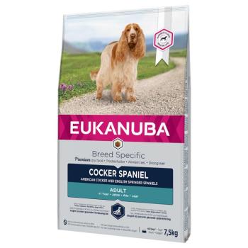 2x7,5kg Eukanuba Adult Breed Care Cocker Spaniel száraz kutyatáp kép