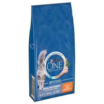 2x7,5kg PURINA ONE Sterilized csirke száraz macskatáp kép