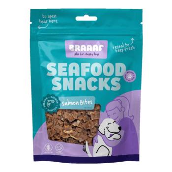 2x70 g Braaaf Seafood Snacks lazac kutyasnack kép