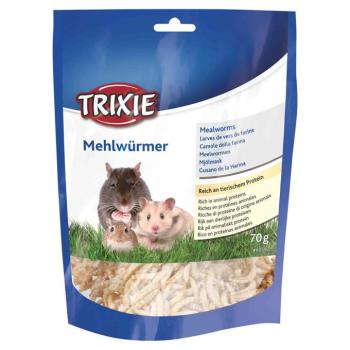 2x70g Trixie szárított lisztkukac kisállatoknak, madaraknak kép