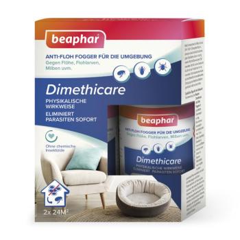 2x75g beaphar Dimethicare Anti Flea Mini bolha elleni ködképző kutyáknak, macskáknak kép