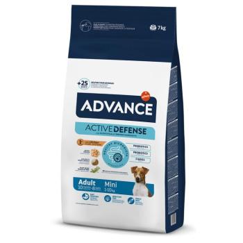 2x7kg Advance Mini Adult száraz kutyatáp kép