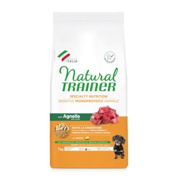 2x7kg Natural Trainer Sensitive Adult Small & Toy bárány száraz kutyatáp kép