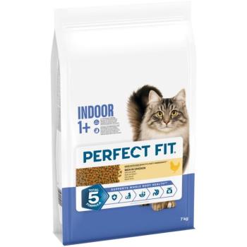 2x7kg Perfect Fit Indoor 1+ csirke száraz macskatáp kép