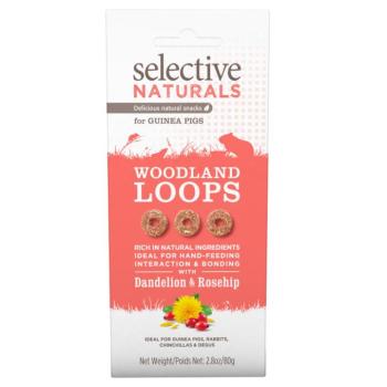 2x80g Selective Naturals Woodland Loops kisállatsnack kép
