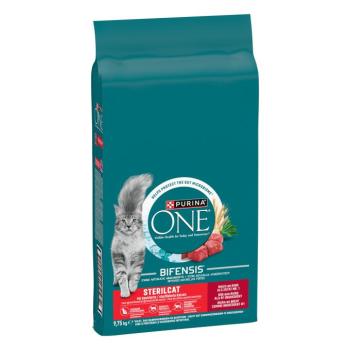 2x9,75kg PURINA ONE Sterilcat marha száraz macskatáp kép