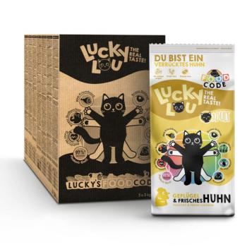 2x9kg Lucky Lou Adult szárnyas & csirke száraz macskatáp kép