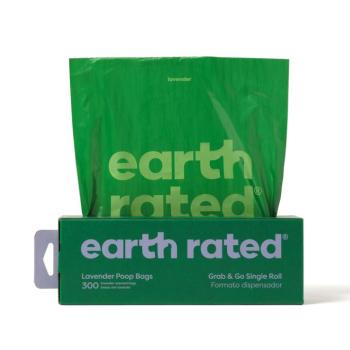 300db Earth Rated 300 kutyapiszok zacskó dobozban kutyáknak, levendula illatú kép