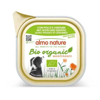 30x100g Almo Nature bio pástétom gazdaságos csomag- Bio csirke & bio zöldség kép