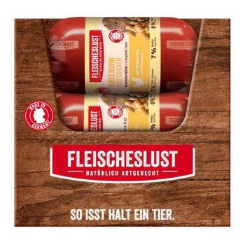 30x200g Fleischeslust Sensitive Csirke & csicseriborsó nedves kutyatáp