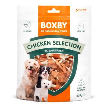 325g Boxby csirkeválogatás kutyasnack kép