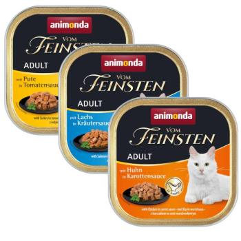 32x100g animonda vom Feinsten Adult No Grain szószban nedves macskatáp kép
