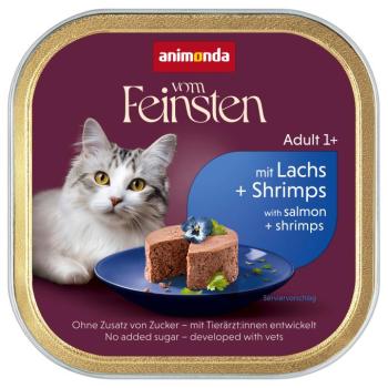 32x100g animonda vom Feinsten Mare Lazac & garnélarák nedves macskatáp kép