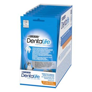 32x40g PURINA Dentalife csirke mindennapi fogápoló macskasnack 3+1 ingyen kép