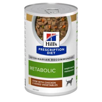 354g Hill's Prescription Diet Metabolic Ragout csirke & zöldség nedves kutyatáp kép